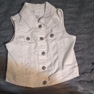 Place White Jean Jacket for Kids